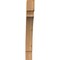 Ekena Millwork 4"W x 30"D x 34"H Merced Rough Sawn Knee Brace, Western Red Cedar BRC04X30X34MRC00RWR - alternate 3